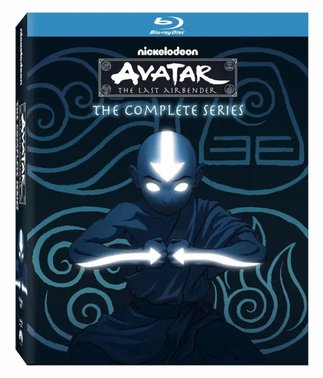 Avatar: The Last Airbender Complete Series Blu-ray Cover Art