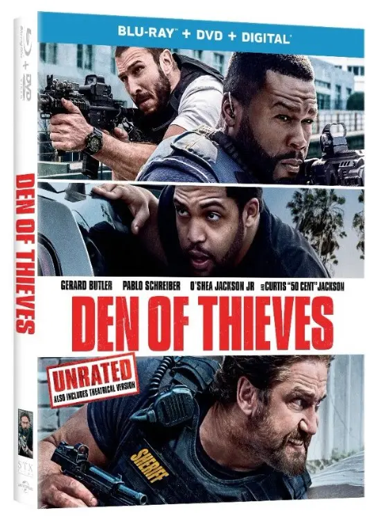 Den of Thieves Blu-ray Cover Art