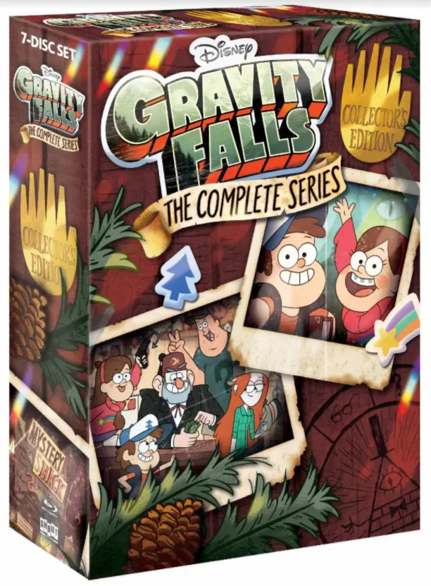 Gravity Falls The Complete Series Blu-ray Cover Art