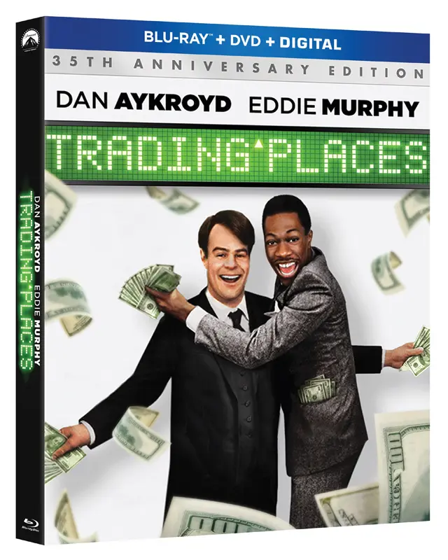 Trading Places Blu-ray Cover Art