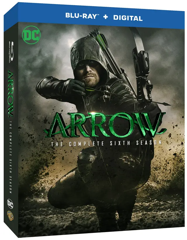 Arrow Season 6 Blu-ray Cover Art