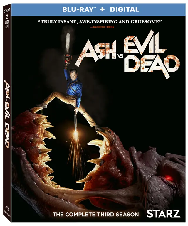 Ash vs Evil Dead Season 3 Blu-ray Cover Art