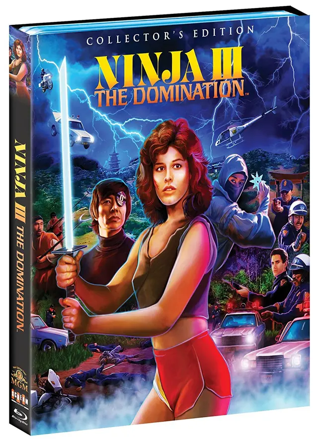 Ninja III The Domination Blu-ray Cover Art