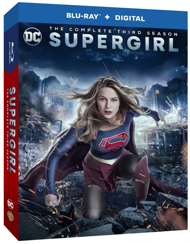 Supergirl Season 3 Blu-ray Cover Art
