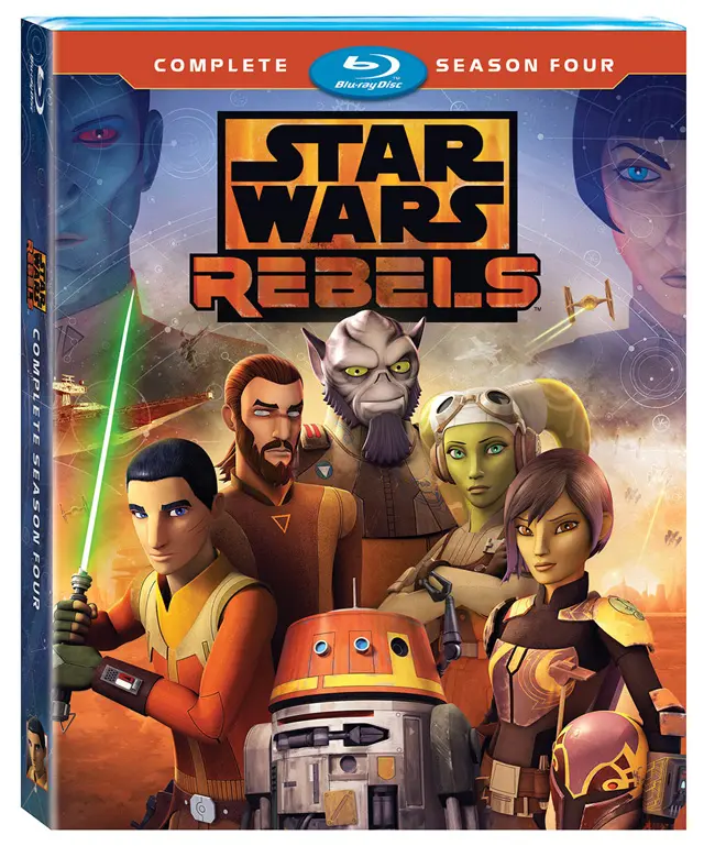 Star Wars Rebels Season 4 Blu-ray