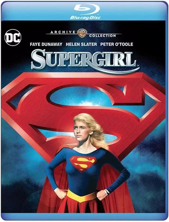 Supergirl Blu-ray cover art