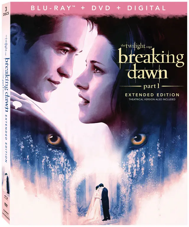 The Twilight Saga: Breaking Dawn - Part 1 Blu-ray Cover Art