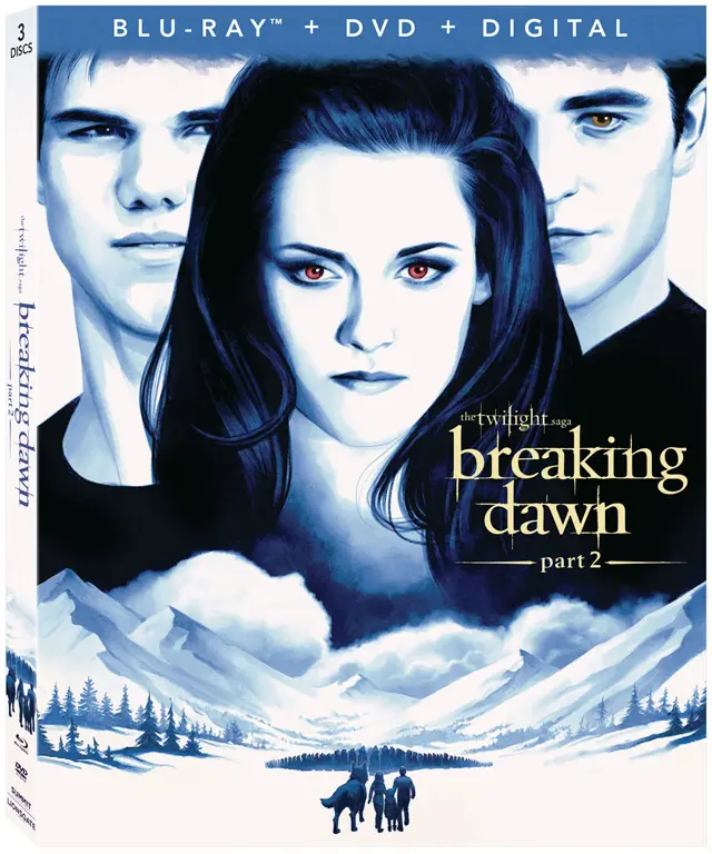 The Twilight Saga: Breaking Dawn - Part 2 Blu-ray Cover Art
