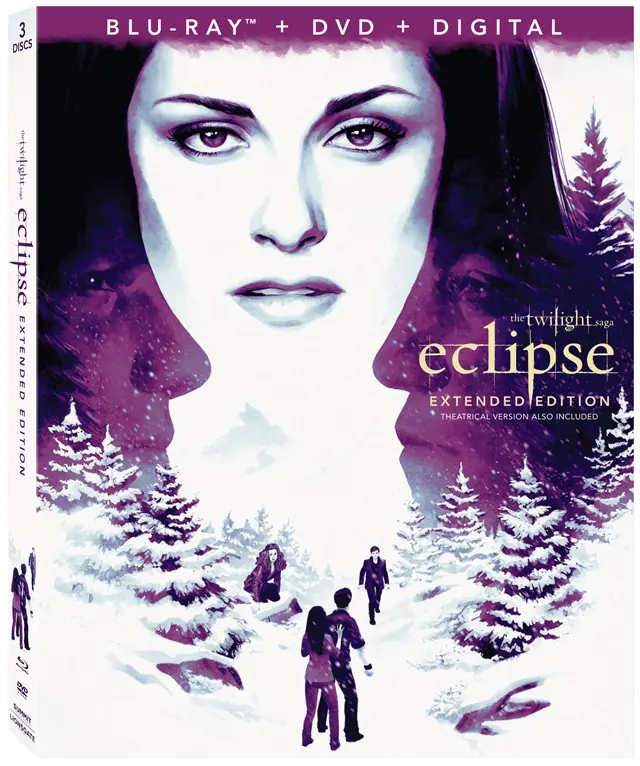 The Twilight Saga: Eclipse Blu-ray Cover Art