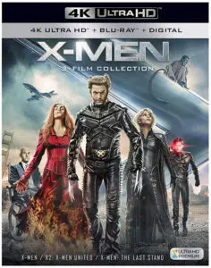 X-Men Three-Film Collection 4K Cover Art