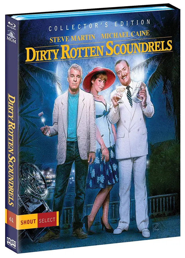 Dirty Rotten Scoundrels Blu-ray Cover Art