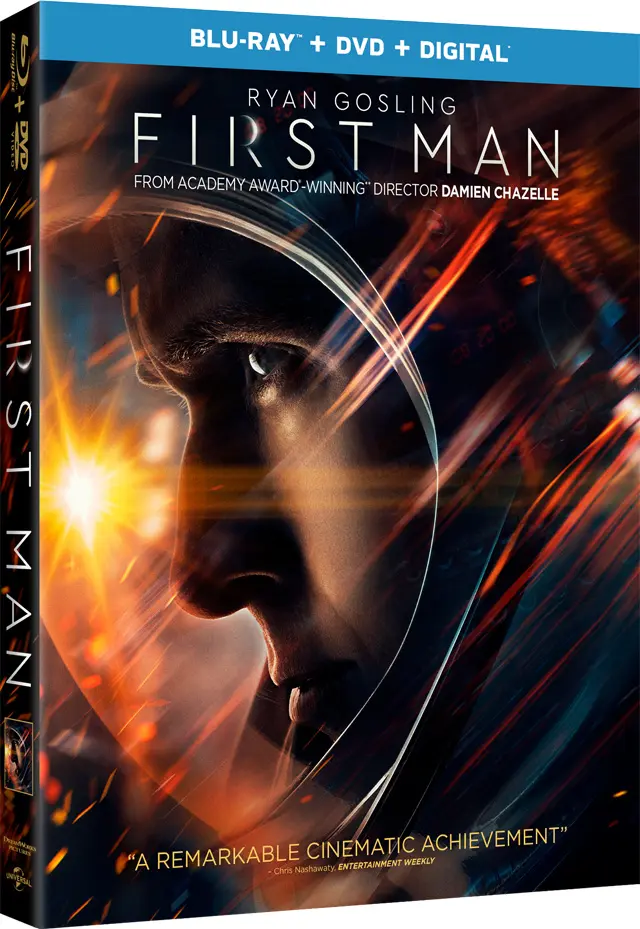 First Man Blu-ray Cover Art