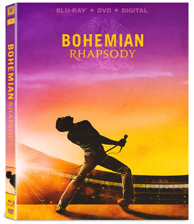 Bohemian Rhapsody Blu-ray Cover Art
