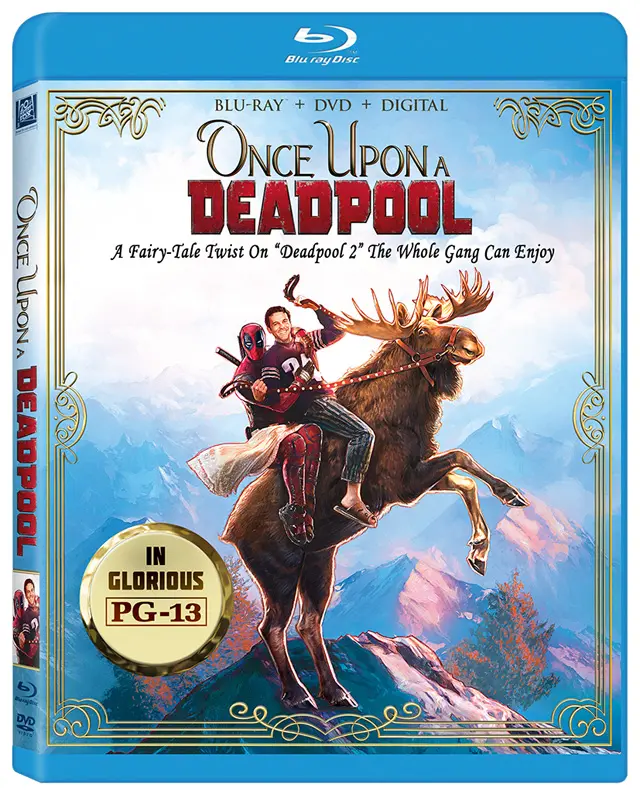 Once Upon a Deadpool Blu-ray Cover Art