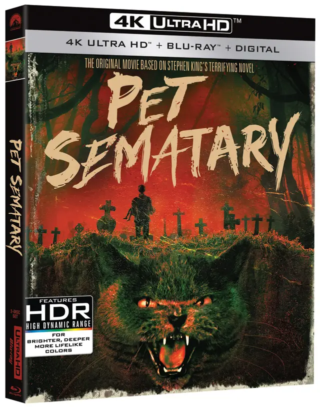 Pet Sematary 4K Cover Art