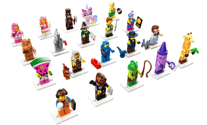 The LEGO Movie 2 Minifigures