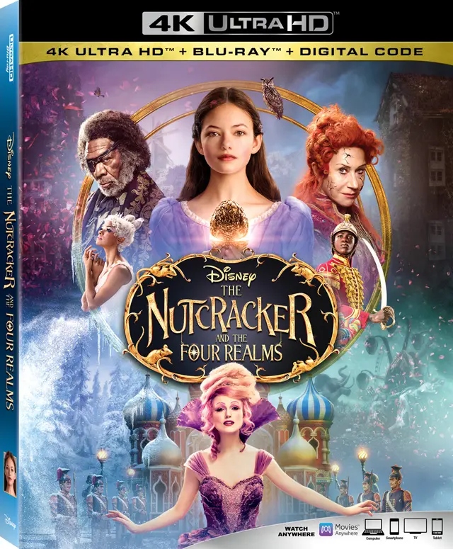 The Nutcracker and the Four Realms 4K Cover Art