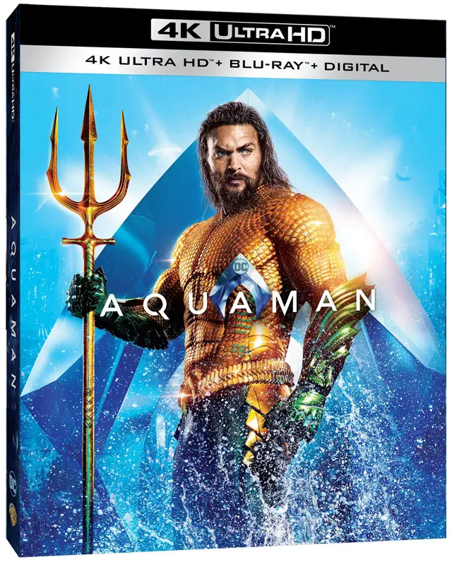Aquaman 4K Blu-ray Cover Art
