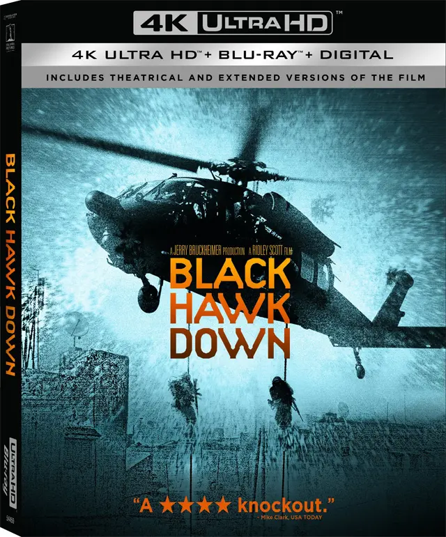 Black Hawk Down 4K Cover Art