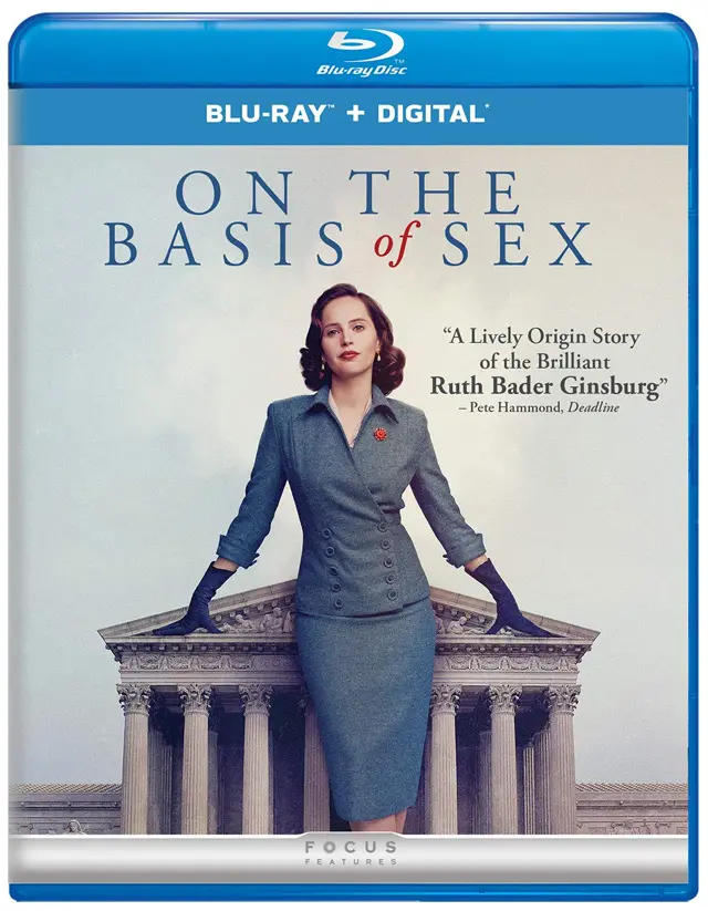 On The Basis of Sex Blu-ray Cover Art