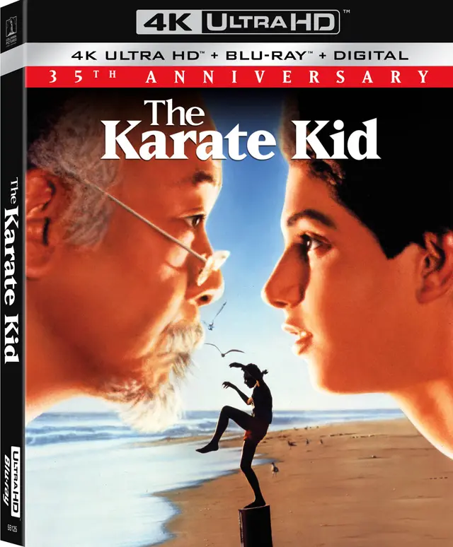 The Karate Kid 4K Cover Art