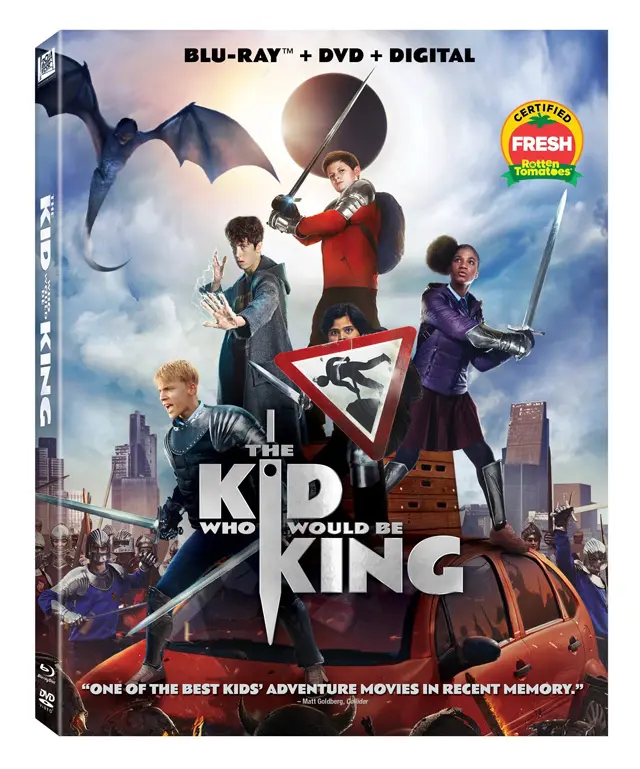 The Kid Who Would Be King Blu-ray cover art