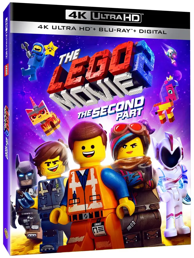 The LEGO Movie 2: The Second Part 4K cover art