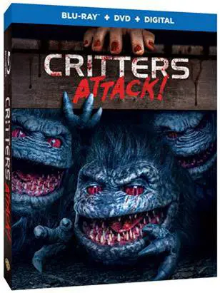 Critters Attack! Blu-ray Cover Art