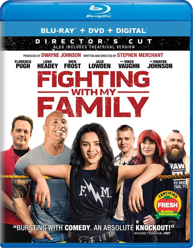 Fighting With My Family Blu-ray Cover Art