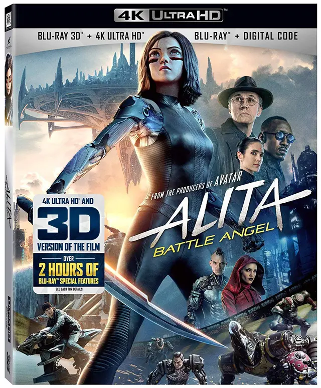 Alita: Battle Angel 4K Cover Art