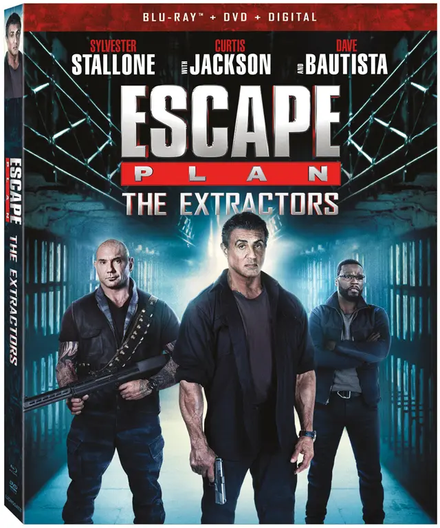 Escape Plan: The Extractors Blu-ray cover art