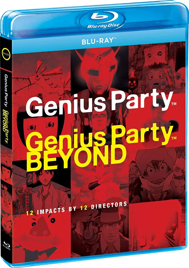 Genius Party Blu-ray Cover Art