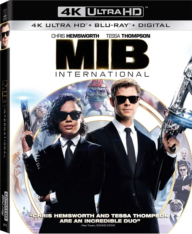 Men in Black: International 4K Cover Art