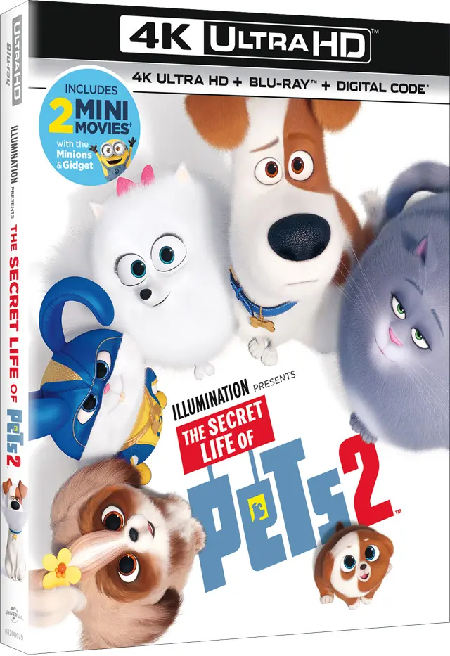 The Secret Life of Pets 2 4K Cover Art