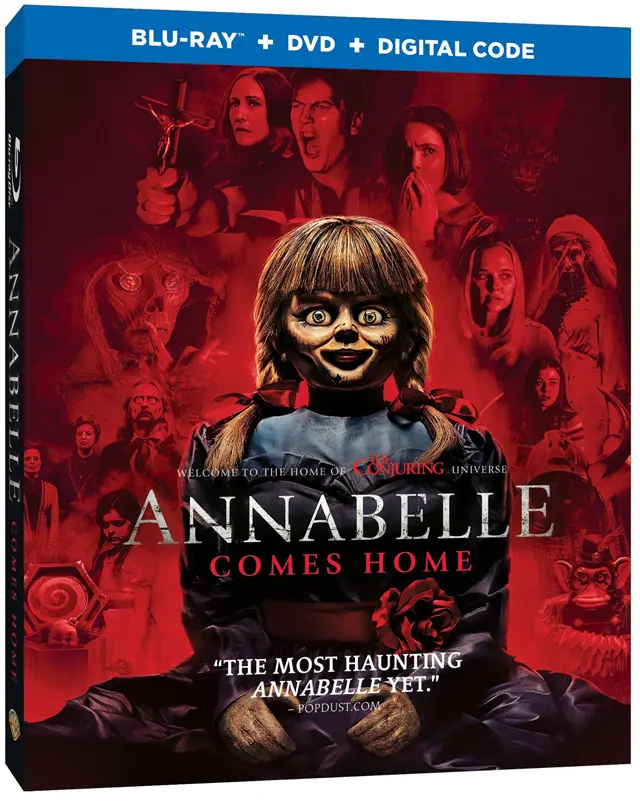Annabelle Comes Home Blu-ray Cover Art
