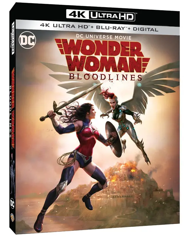 Wonder Woman Bloodlines 4K Cover Art