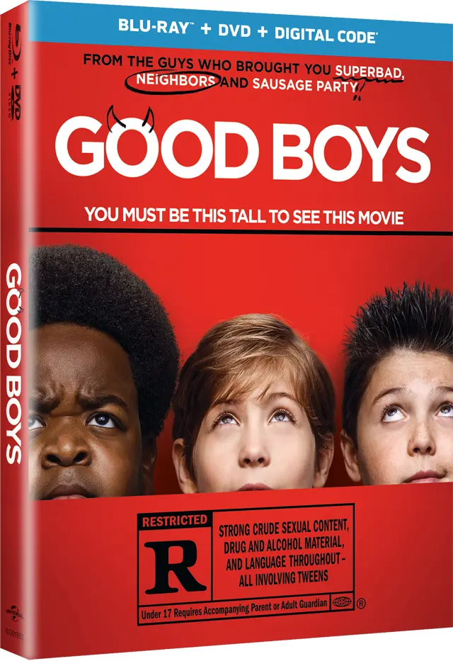 Good Boys Blu-ray Cover Art
