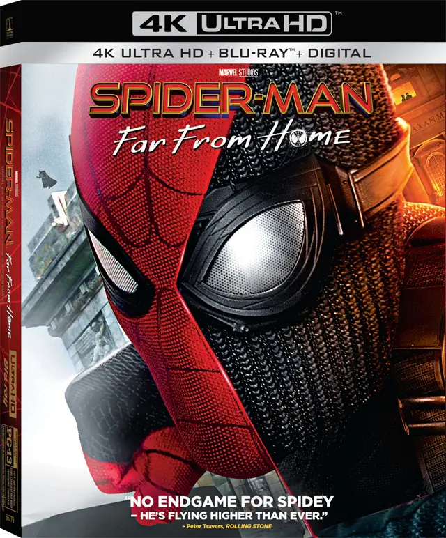 Spider-Man: Far From Home 4K Cover Art