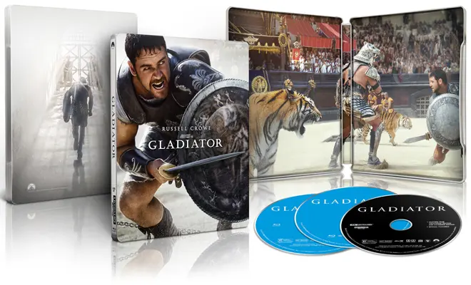 Gladiator Braveheart 4K Steelbook
