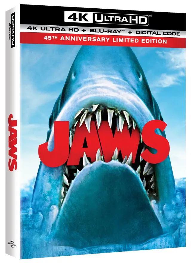 Jaws 4K Cover Art