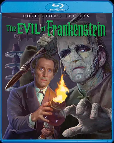 The Evil of Frankenstein Blu-ray Cover Art