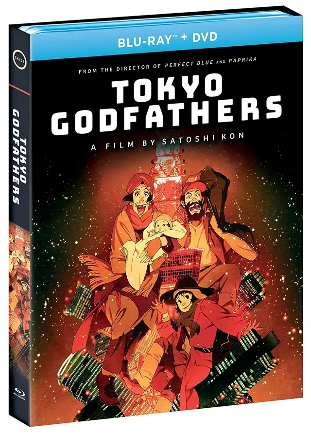 Tokyo Godfathers Blu-ray Cover Art