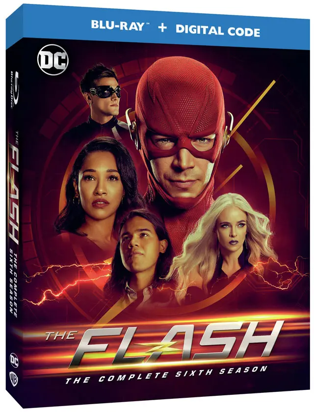 The Flash Season 6 Blu-ray Cover Art