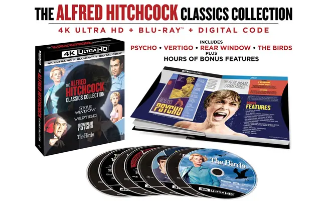 Alfred Hitchcock Classics Collection 4K