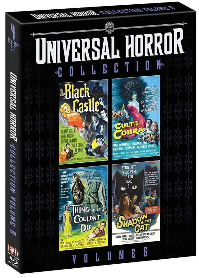 Universal Horror Collection Volume 6 Blu-ray Cover Art