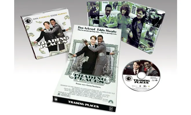 Paramount Presents Trading Places The Golden Child Blu-ray