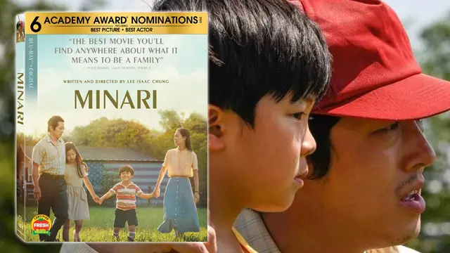 Steven Yeun in Minari is Blu ray and DVD Bound