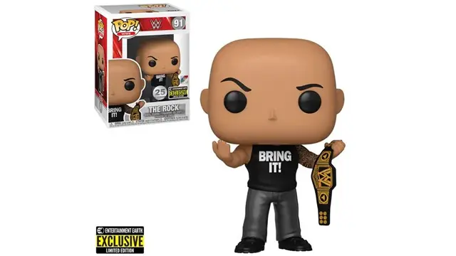 The Rock with WWE Championship Belt Funko Pop! Pre-order