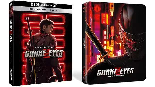 Snake Eyes: GI Joe Origins 4K Steelbook Preorder