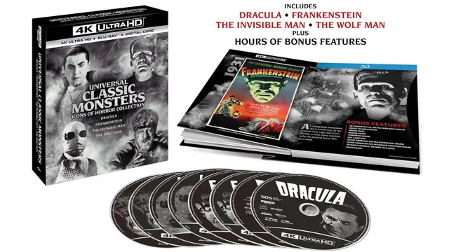 Universal Classic Monsters 4K Release Date
